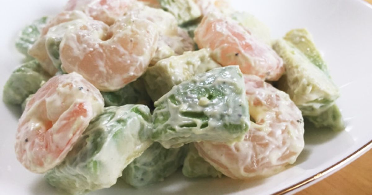 海老＆アボカドのツナマヨサラダ。 by ドラちゃん