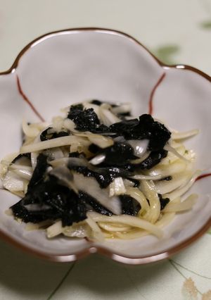 春旬!美味しい♪新玉ねぎの海苔サラダ☆-レシピのメイン写真