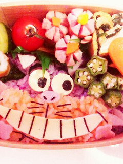 チェシャ猫キャラ弁-レシピのメイン写真