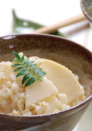 土鍋ご飯☆筍入り玄米ご飯-レシピのメイン写真