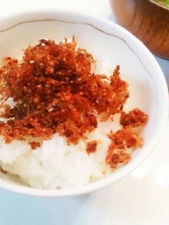手作りカツオふりかけ《出し殻の鰹で》-レシピのメイン写真