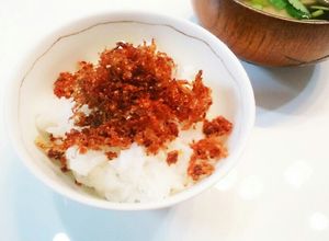 手作りカツオふりかけ《出し殻の鰹で》-レシピのメイン写真