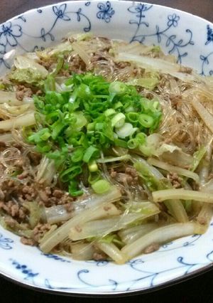 我が家の麻婆春雨-レシピのメイン写真