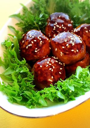 豆腐入り♪ふわふわ中華肉団子-レシピのメイン写真