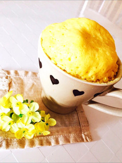 簡単おやつ☆HMでマグカップケーキ!-レシピのメイン写真