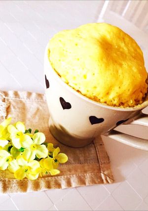 簡単おやつ☆HMでマグカップケーキ！-レシピのメイン写真