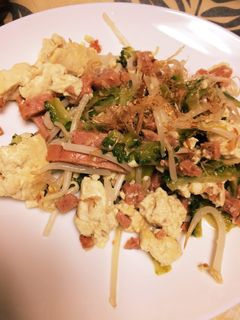 我が家のゴーヤチャンプルー♡-レシピのメイン写真