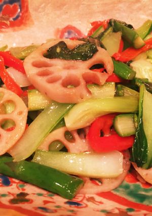 ♡青梗菜の野菜炒め-レシピのメイン写真
