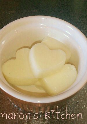 美肌に♡材料3つ牛乳で作るミルクグミ-レシピのメイン写真