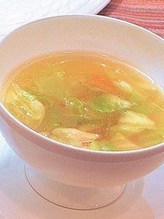 きゃべつスープ-レシピのメイン写真