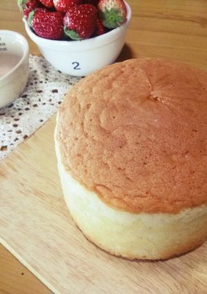 しっとりジェノワーズ-レシピのメイン写真