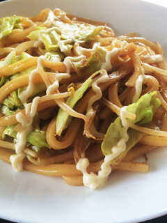 たこ焼き風☆焼きうどん-レシピのメイン写真