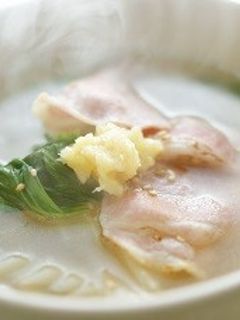 セロリとベーコンの和風スープ-レシピのメイン写真