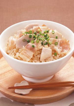 じゃがいもとベーコンの炊き込みご飯-レシピのメイン写真