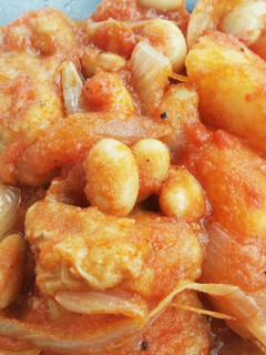 ☆鶏むね肉とじゃがいものトマト煮☆-レシピのメイン写真
