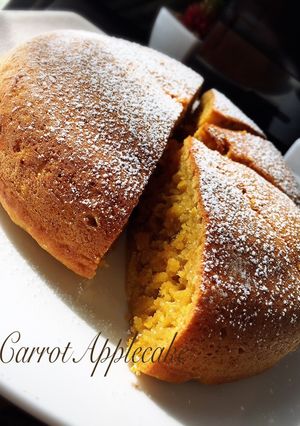 簡単おいしい♡人参アップル炊飯器ケーキ♡-レシピのメイン写真