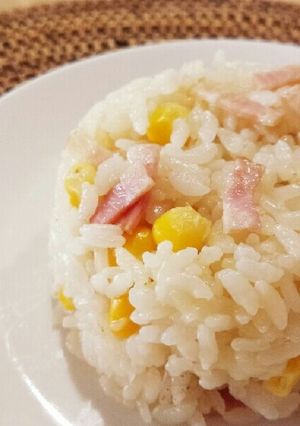 コーン＆ベーコンの炊き込みごはん-レシピのメイン写真