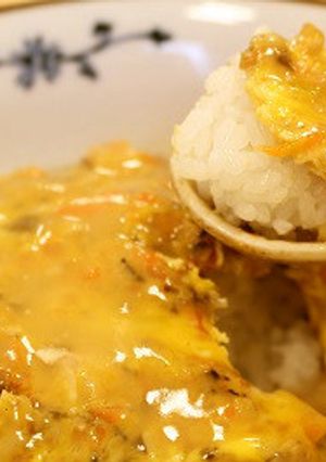 ふわっふわっ！卵とじあんかけ丼-レシピのメイン写真
