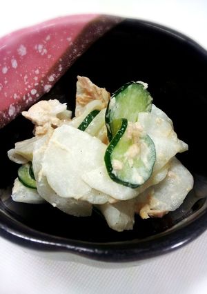 簡単！かぶとツナのマヨサラダ-レシピのメイン写真