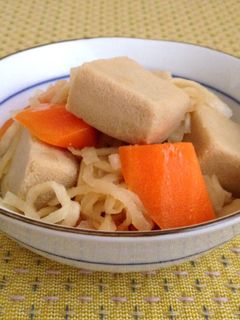 高野豆腐と切干し大根の煮物-レシピのメイン写真