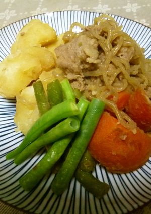 だし汁を使わない肉じゃが♫-レシピのメイン写真