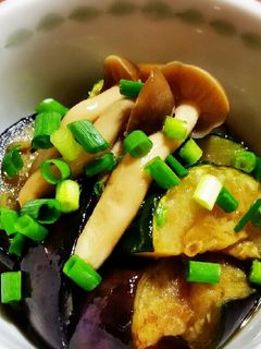 なすとズッキーニの焼きびたし-レシピのメイン写真