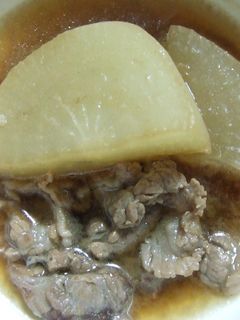 大根と牛肉のじんわり煮物-レシピのメイン写真