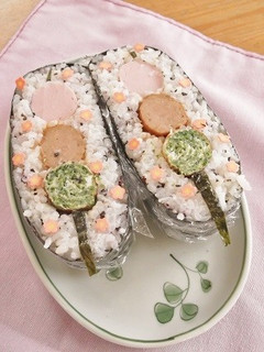 花より団子!な おにぎらず-レシピのメイン写真