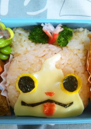 妖怪ウオッチ【トパニャン】キャラ弁-レシピのメイン写真