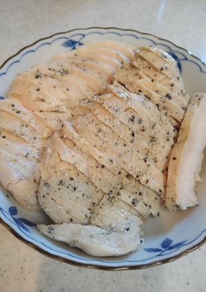 ほったらかしの簡単しっとり鶏ハム！-レシピのメイン写真