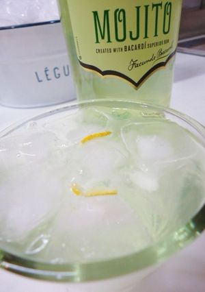 バカルディ♪モヒートゆず風味カクテル-レシピのメイン写真