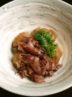 ホタルイカとじゃがいもの煮物-レシピのメイン写真
