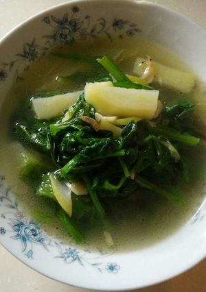 ほうれん草とじゃがいもスープ-レシピのメイン写真