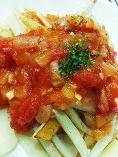 ポテトのトマトソース-レシピのメイン写真