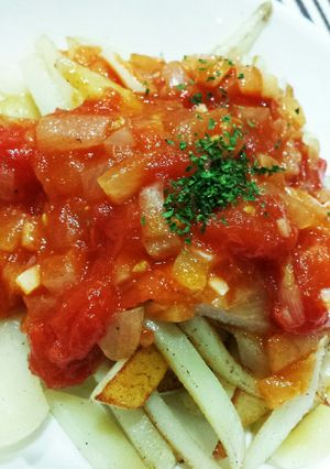 ポテトのトマトソース-レシピのメイン写真