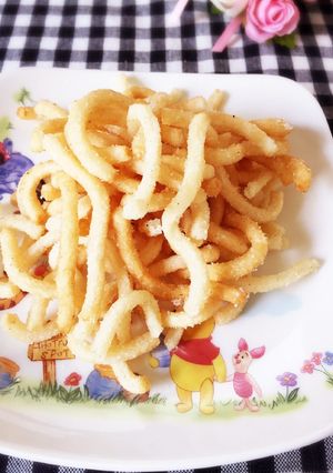 超簡単！★うどんで作るミニチュロス★-レシピのメイン写真