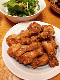 とり手羽元の甘辛煮-レシピのメイン写真