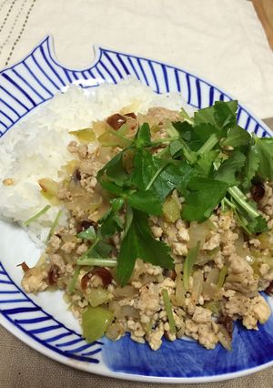 タイ風ひき肉炒めご飯-レシピのメイン写真