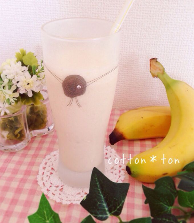 バニラアイスで♡バナナシェイク♪♪ by cotton☺︎ton