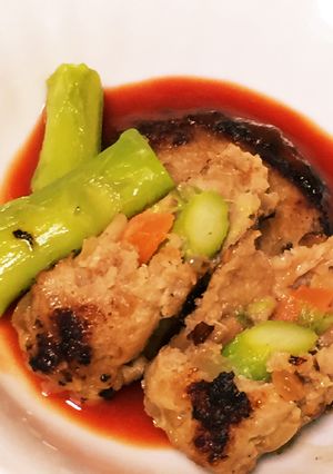 アスパラと人参肉巻き-レシピのメイン写真