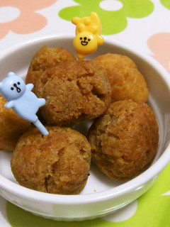 続々★重曹ドーナツ ~きなこボール~-レシピのメイン写真