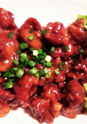 揚げ豚肉の甘酢餡かけ(๑•(00)•๑)-レシピのメイン写真