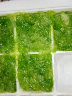 【離乳食】レタスの冷凍保存-レシピのメイン写真