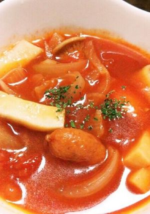 アレンジ無限大∞トマトスープ！-レシピのメイン写真