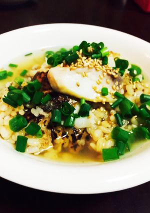 焼きおにぎりの鯛のあら茶漬け-レシピのメイン写真