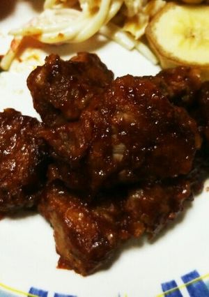 ヒレ肉のケチャップソース炒め-レシピのメイン写真