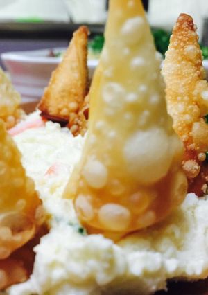 春巻きの皮でとんがり帽子♩-レシピのメイン写真