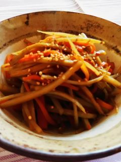おふくろの味定番きんぴら牛蒡-レシピのメイン写真