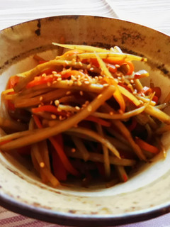 おふくろの味定番きんぴら牛蒡-レシピのメイン写真