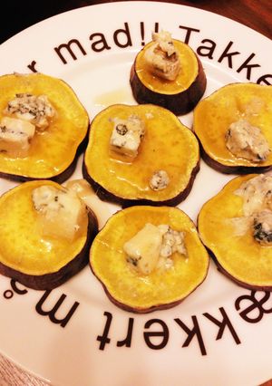 さつまいものブルーチーズあえ-レシピのメイン写真